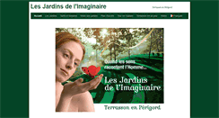 Desktop Screenshot of jardins-imaginaire.com